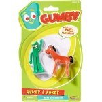 NJ Croce Gumby & Pokey Mini Bendable Pair