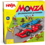 HABA Monza - Car Racing Games & Beginner's Board Game, Engaging Family Games
